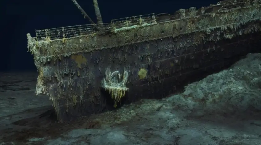L'épave du Titanic pour la première fois modélisée en 3D, fait des révélations inédites !