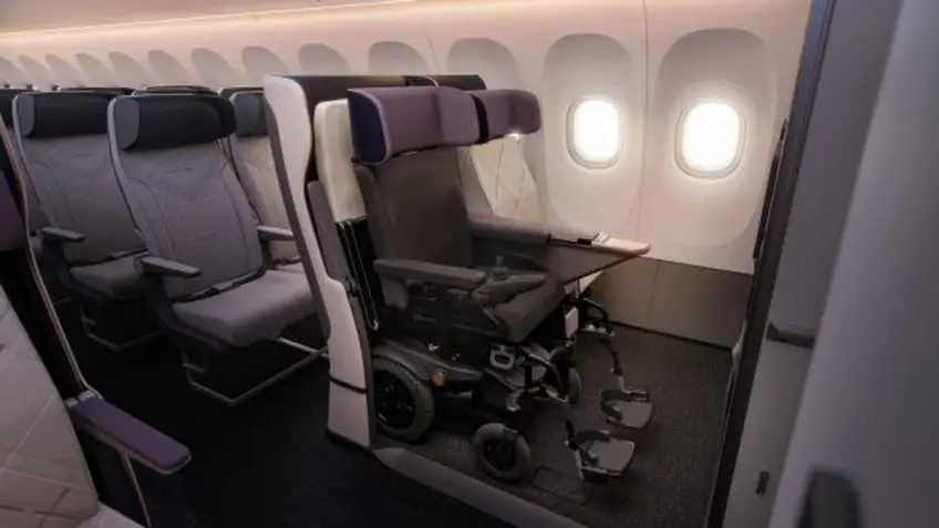 Avion : un siège pour personne en fauteuil roulant bientôt disponible !