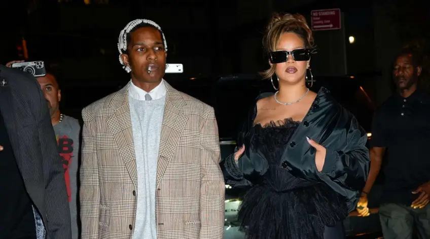 Rihanna et ASAP Rocky en date : sortie stylée pour les jeunes parents