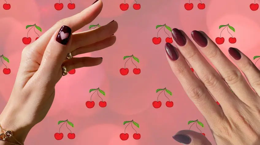 Cette saison, nos ongles voient la vie en... Cherry !