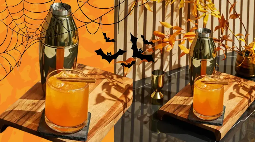 Découvrez la recette du cocktail parfait pour Halloween : le Pumpkin Spice Margarita