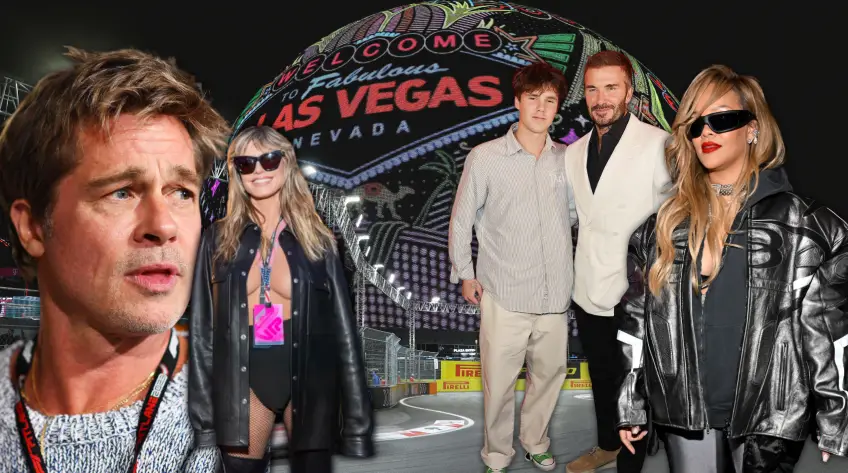 Les stars étaient au rendez-vous pour le Grand Prix de Las Vegas