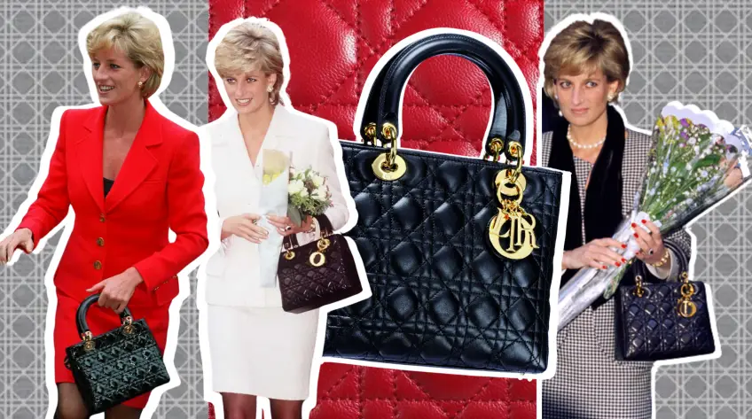 L'histoire du Lady Dior, sac iconique dédié à la princesse Diana