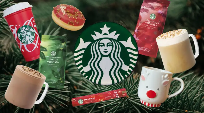 C'est le retour des boissons de Noël chez Starbucks !