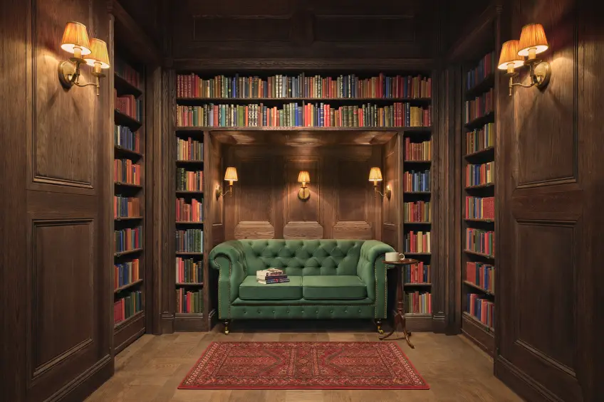 Avis aux mordus de littérature : Airbnb vous invite à séjourner dans une bibliothèque mythique
