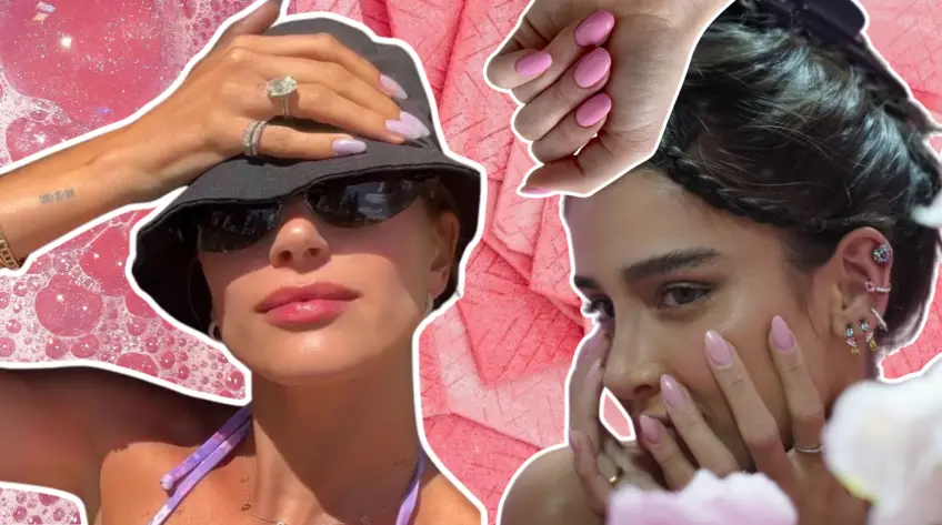 Les 'bubblegum nails' : une tendance qui se veut cruellement glamour