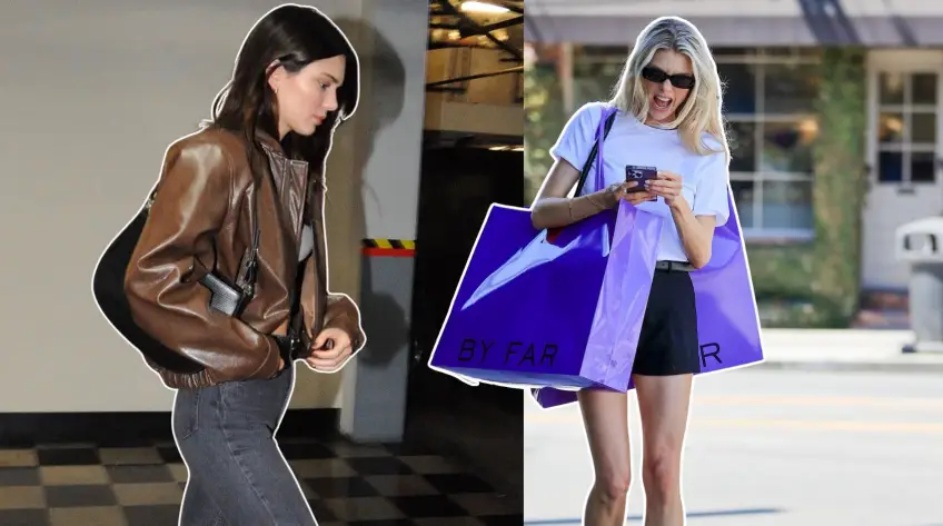 Adopté par Kendall Jenner, ce sac By Far est le préféré des cool girls