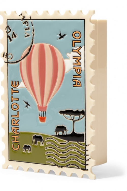 Charlotte Olympia minaudière timbre 