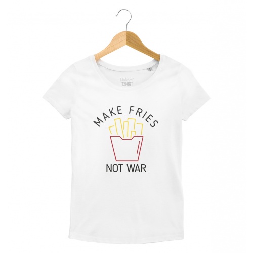T-shirt Haut message food lovers
