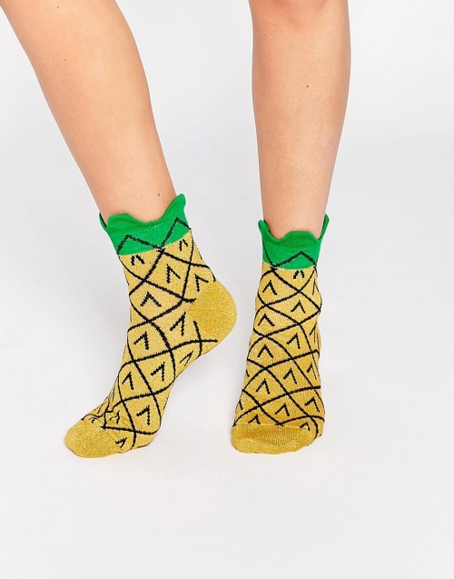 chaussettes ananas