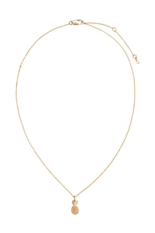 H&M - Collier ananas or