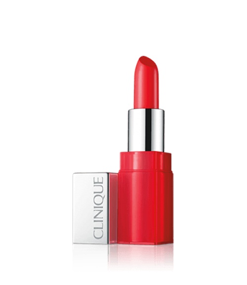 Clinique Pop Glaze Brillant à lèvres couleur + Base - Fireball Pop