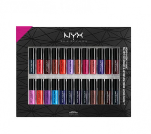 Nyx - Coffret de mini Suede Lipsticks