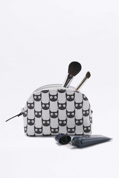 Urban Outfitters - Trousse à maquillage motifs chats