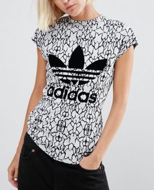 Adidas Originals - t-shirt imprimé logo