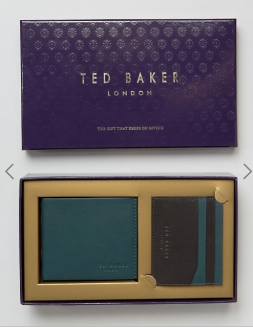 Ted Baker - Coffret portefeuille porte-cartes
