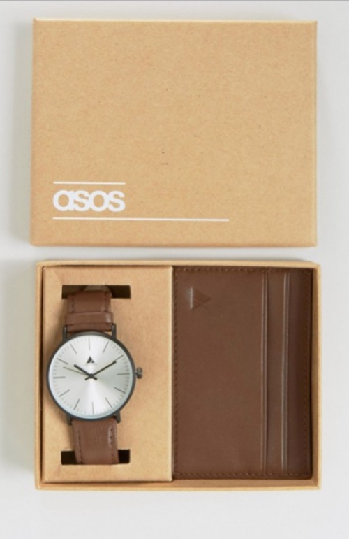ASOS - Coffret montre et porte-cartes