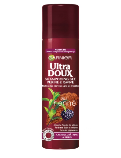 Ultra-Doux - Shampooing sec cheveux châtains à bruns