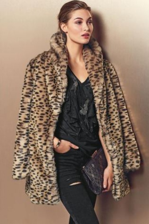 Next - manteau léopard