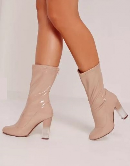 Missguided - boots vinyle