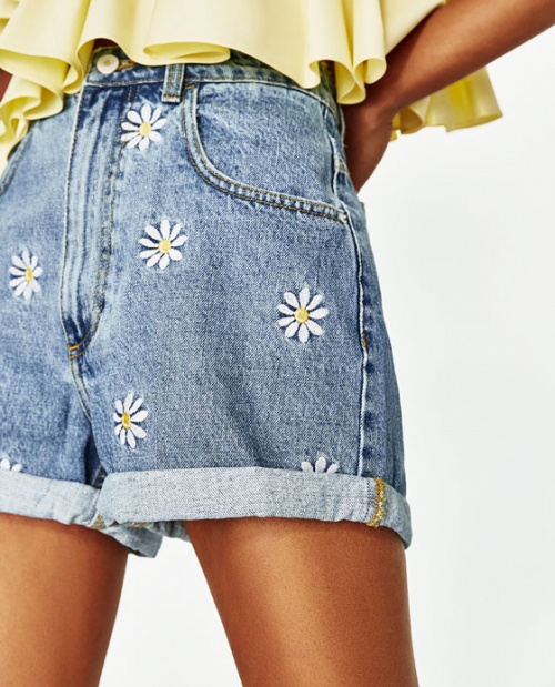 Zara - Short en jean