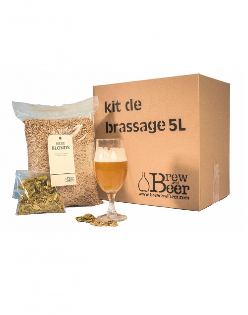 Brew and Beer - Kit de brassage bière blonde
