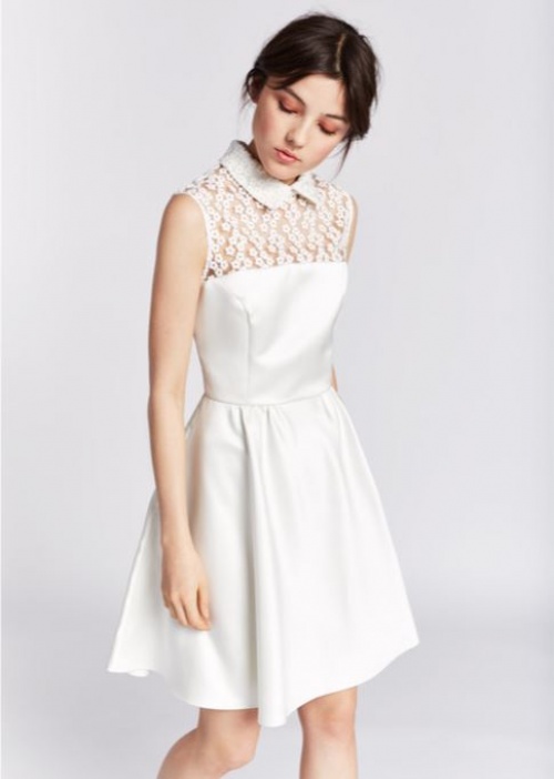 Robe blanche de mariée