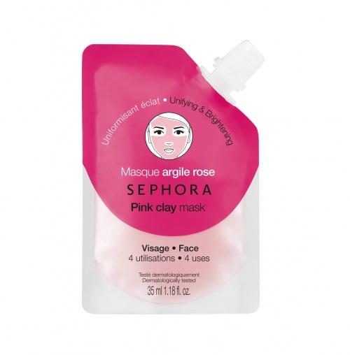 Sephora Collection - Masque argile / Argile rose Unifiant éclat 