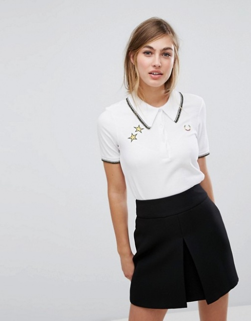 Fred Perry - Bella Freud - Polo rétro