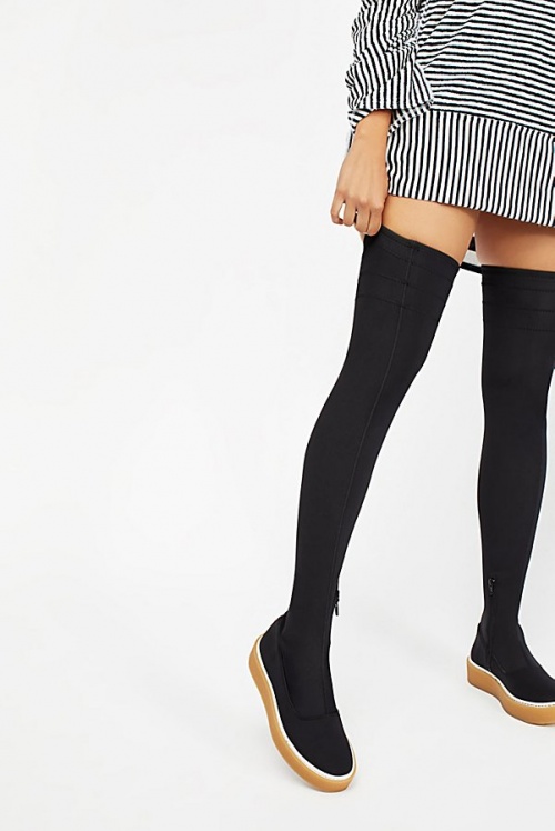 Free People - Cuissardes stretch noires