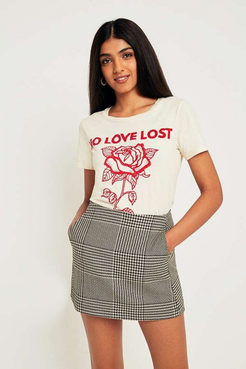 BDG - T-shirt avec inscription No Love Lost