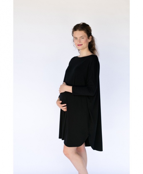 Joli Bump - Robe de maternité noire