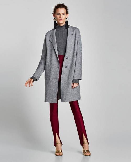 Zara - Manteau à poches