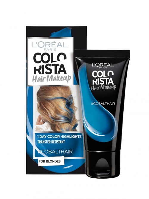 L'Oréal Paris - Colorista Hair Makeup - #CobaltHair