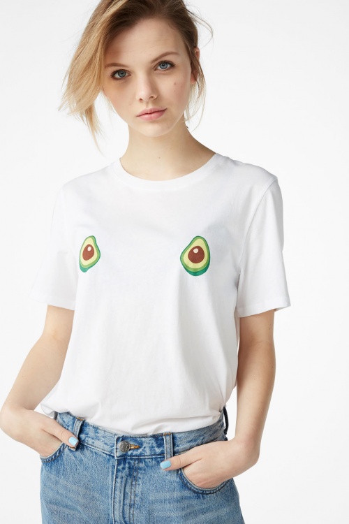 Monki - T-Shirt Avocado