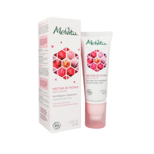 Melvita - Soin de jour hydratant Nectar de Roses