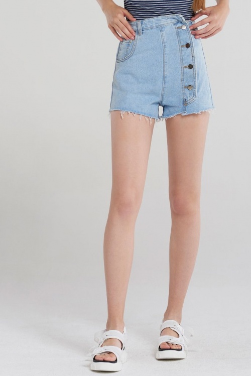 Storets - Short en jean taille haute