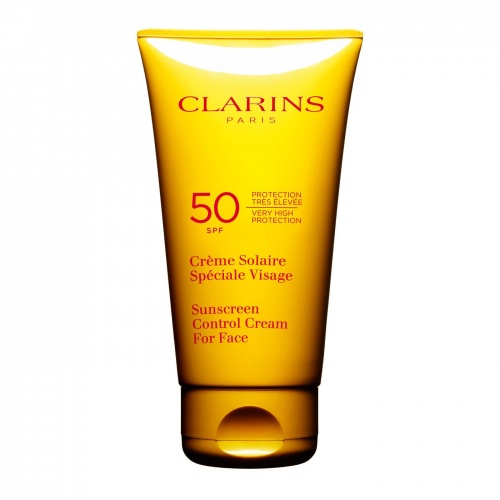 CLARINS - Crème Solaire Anti-Rides Visage UVA/UVB 50+ 