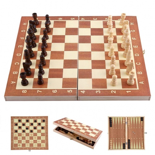 VGEBY - Kit d'échecs pliable