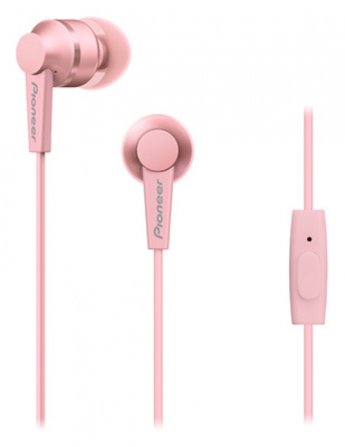 Pioneer - Écouteurs intra-auriculaires roses