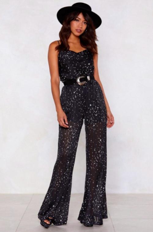 Nasty Gal - Look How Star You've Come Cowl Jumpsuit
