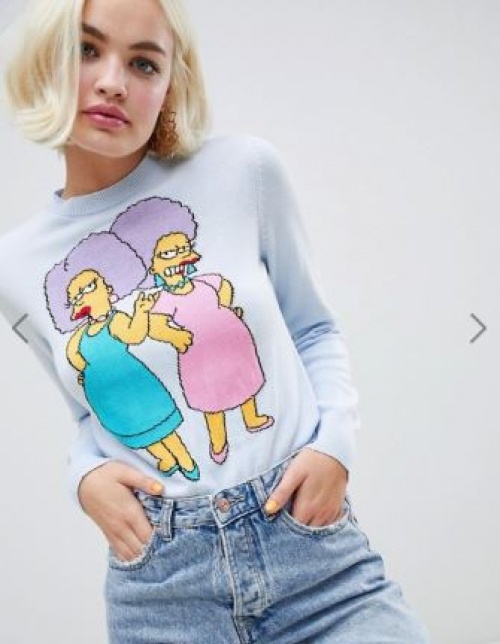 The Simpsons x ASOS DESIGN - Pull en tricot