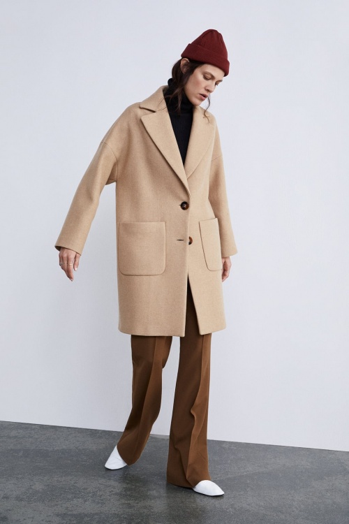 Zara - Manteau à boutons