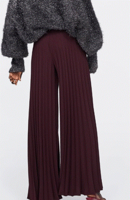 Zara - Pantalon large plissé