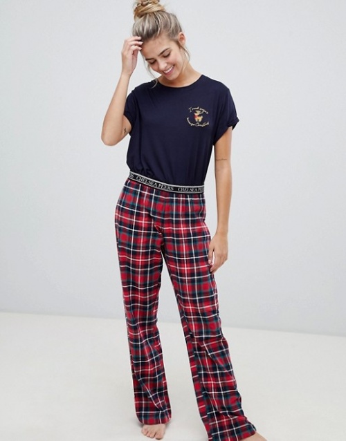 Chelsea Peers - Sugar - Pyjama long à carreaux