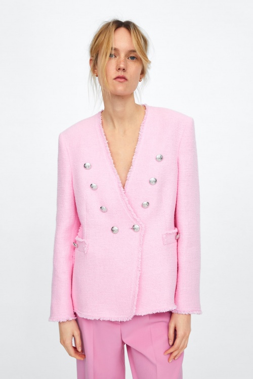 Zara - Veste en tweed