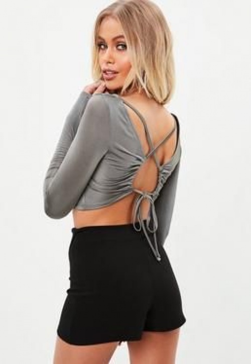 Missguided - Top dos ouvert