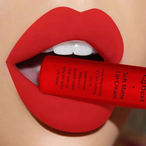 Waterproof Matte liquid lipstick Long Lasting Lip Gloss - Qibest