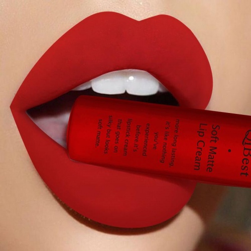 Waterproof Matte liquid lipstick Long Lasting Lip Gloss - Qibest