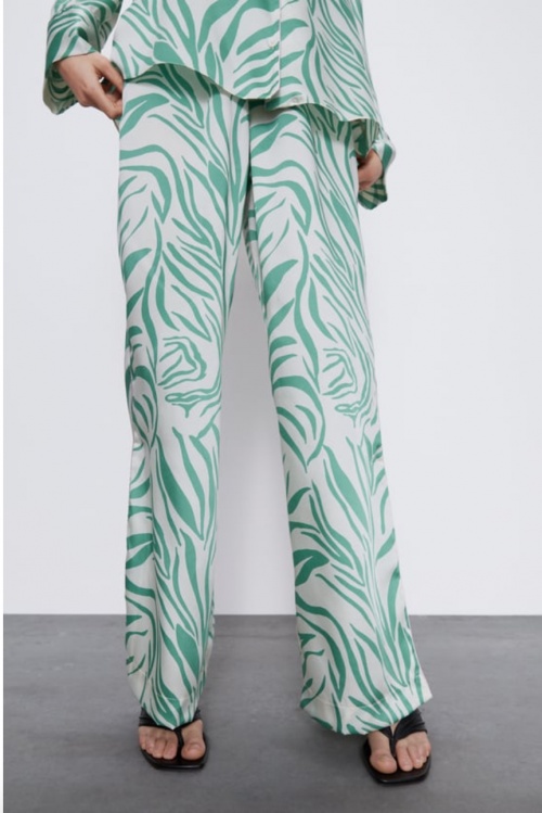 Zara - Pantalon imprimé